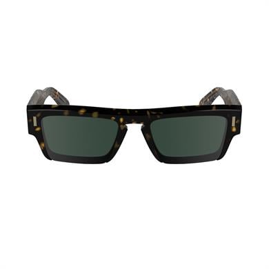 Calvin Klein CK 24532S 235 54 Unisex Dikdörtgen Kırçıllı Kahverengi Kemik Güneş Gözlüğü