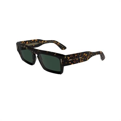 Calvin Klein CK 24532S 235 54 Unisex Dikdörtgen Kırçıllı Kahverengi Kemik Güneş Gözlüğü