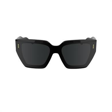 Calvin Klein CK 24533S 001 51 Kadın Geometrik Siyah Kemik Güneş Gözlüğü
