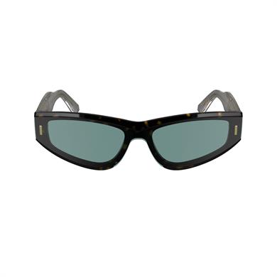 Calvin Klein CK 24534S 235 54 Kadın Cat Eye Kırçıllı Kahverengi Kemik Güneş Gözlüğü