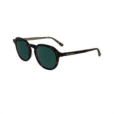 Calvin Klein CK 24538S 235 51 Unisex Oval Kırçıllı Kahverengi Kemik Güneş Gözlüğü