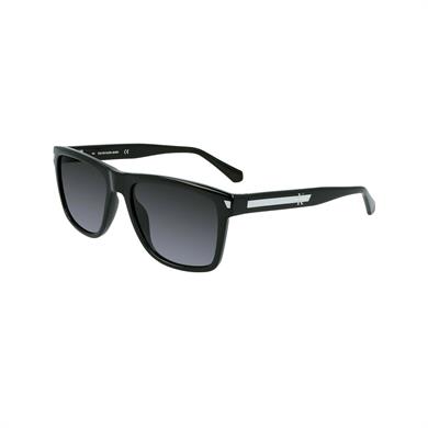 Calvin Klein Jeans CKJ 21616S 001 56 Erkek Kare Siyah Kemik Güneş Gözlüğü
