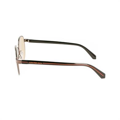 Calvin Klein Jeans CKJ 22203S 016 53 Unisex Yuvarlak Siyah Metal Güneş Gözlüğü