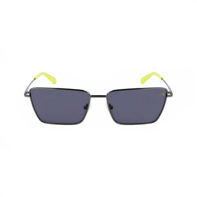 Calvin Klein Jeans CKJ 22217S 017 58 Unisex Dikdörtgen Siyah Metal Güneş Gözlüğü