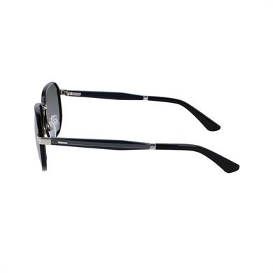 Calvin Klein Jeans CKJ 23102S 045 58 Erkek Dikdörtgen Gümüş Metal Güneş Gözlüğü