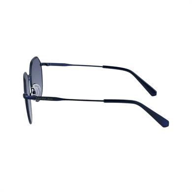 Calvin Klein Jeans CKJ 23201S 400 55 Unisex Geometrik Lacivet Metal Güneş Gözlüğü