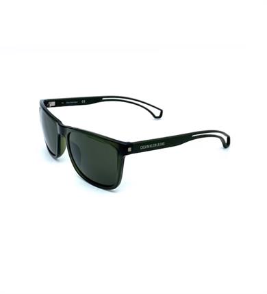 Calvin Klein Jeans CKJ 19503S 001 57 Erkek Dikdörtgen Siyah Kemik Güneş Gözlüğü