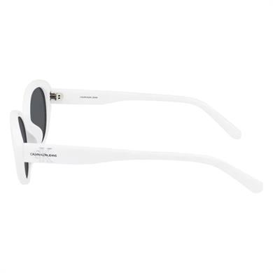 Calvin Klein Jeans CKJ 20631S 100 53 Kadin Cat Eye Beyaz Kemik Güneş Gözlüğü
