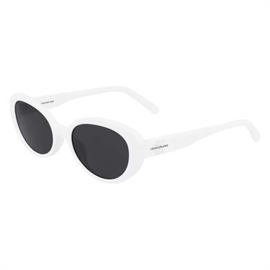 Calvin Klein Jeans CKJ 20631S 100 53 Kadin Cat Eye Beyaz Kemik Güneş Gözlüğü