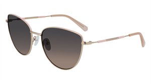 Calvin Klein Jeans CKJ 21218S 717 59 Kadın Kelebek Rose Gold Metal Güneş Gözlüğü