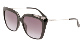 Calvin Klein Jeans CKJ 22601S 001 56 Kadın Cat Eye Siyah Kemik Güneş Gözlüğü
