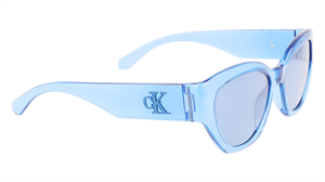Calvin Klein Jeans CKJ 22634S 410 55 Kadın Cat Eye Mavi Kemik Güneş Gözlüğü