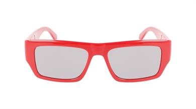 Calvin Klein Jeans CKJ 22635S 600 54 Unisex Dikdörtgen Kırmızı Kemik Güneş Gözlüğü