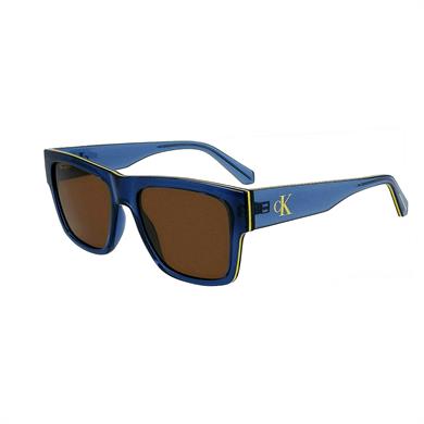 Calvin Klein Jeans CKJ 23605S 400 56 Unisex Kare Mavi Kemik Güneş Gözlüğü