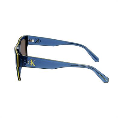 Calvin Klein Jeans CKJ 23605S 400 56 Unisex Kare Mavi Kemik Güneş Gözlüğü