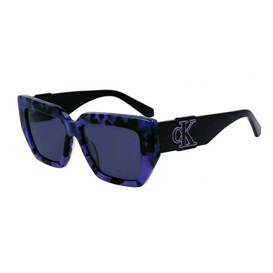 Calvin Klein Jeans CKJ 23608S 238 54 Kadın Cat Eye Mavi Kemik Güneş Gözlüğü