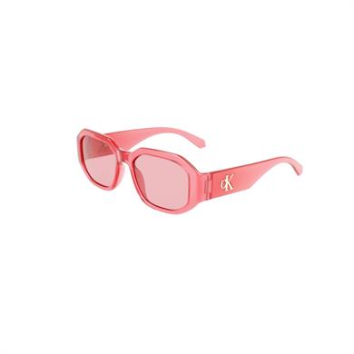 Calvin Klein Jeans CKJ 22633S 600 55 Kadın Geometrik Pembe Kemik Güneş Gözlüğü