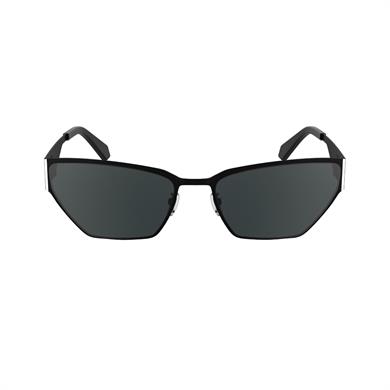 Calvin Klein Jeans CKJ 24207S 001 58 Unisex Geometrik Siyah Metal Güneş Gözlüğü
