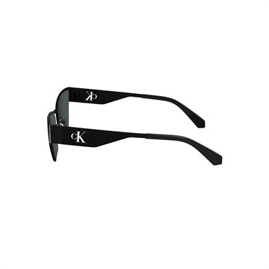 Calvin Klein Jeans CKJ 24207S 001 58 Unisex Geometrik Siyah Metal Güneş Gözlüğü