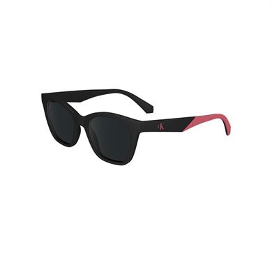 Calvin Klein Jeans CKJ 24303S 001 47 Çocuk Oval Siyah Kemik Güneş Gözlüğü