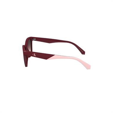Calvin Klein Jeans CKJ 24303S 605 47 Çocuk Oval Bordo Kemik Güneş Gözlüğü