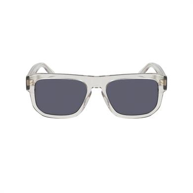 Calvin Klein Jeans CKJ 24607S 012 55 Unisex Oval Şeffaf Kemik Güneş Gözlüğü