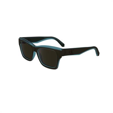 Calvin Klein Jeans CKJ 24609S 246 53 Unisex Kare Şeffaf Mavi Kemik Güneş Gözlüğü