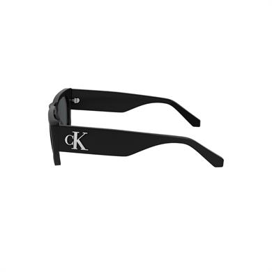 Calvin Klein Jeans CKJ 24625S 001 55 Unisex Dikdörtgen Siyah Kemik Güneş Gözlüğü