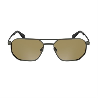 Calvin Klein Jeans CKJ 25202S 014 56 Unisex Geometrik Gun Metal Güneş Gözlüğü