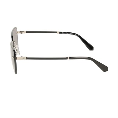 Calvin Klein Jeans CKJ 25207S 043 62 Unisex Geometrik Gümüş Metal Güneş Gözlüğü