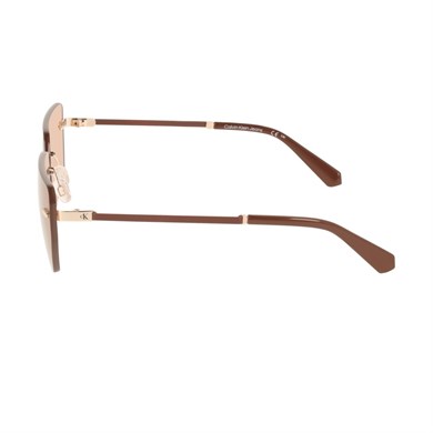 Calvin Klein Jeans CKJ 25207S 721 62 Unisex Geometrik Gold Metal Güneş Gözlüğü