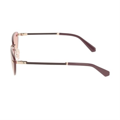 Calvin Klein Jeans CKJ 25208S 727 63 Kadın Cat Eye Degrade Gold Metal Güneş Gözlüğü