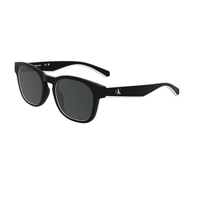 Calvin Klein Jeans CKJ 25300S 001 47 Kadın Kare Siyah Kemik Güneş Gözlüğü