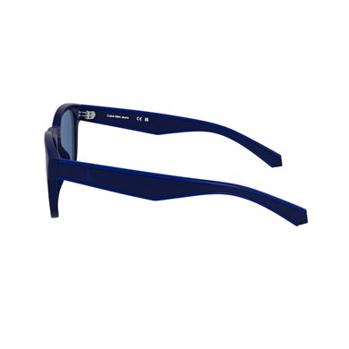 Calvin Klein Jeans CKJ 25300S 400 47 Çocuk Kare Mavi Kemik Güneş Gözlüğü