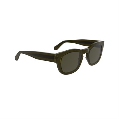 Calvin Klein Jeans CKJ 25601S 275 50 Color Shift Unisex Oval Sarı Kemik Güneş Gözlüğü