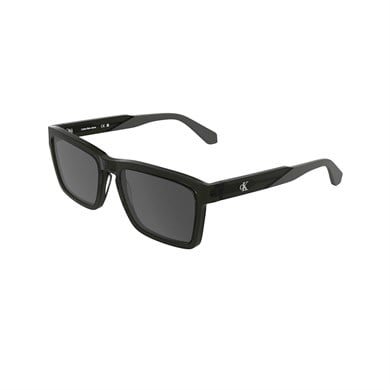 Calvin Klein Jeans CKJ 25617S 050 56 Unisex Dikdörtgen Şeffaf Gri Kemik Güneş Gözlüğü