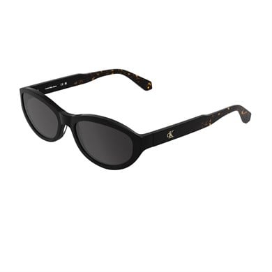 Calvin Klein Jeans CKJ 25618S 001 56 Kadın Cat Eye Siyah Kemik Güneş Gözlüğü