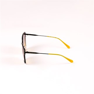 Calvin Klein Jeans CKJ 21209S 079 61 Kadın Kelebek Siyah Metal Güneş Gözlüğü