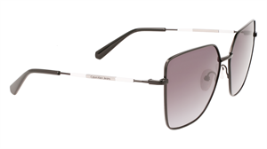 Calvin Klein Jeans CKJ 21217S 002 59 Kadın Geometrik Siyah Metal Güneş Gözlüğü