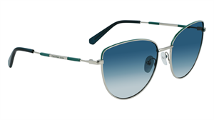 Calvin Klein Jeans CKJ 21218S 040 59 Kadın Çekik Mavi Metal Güneş Gözlüğü