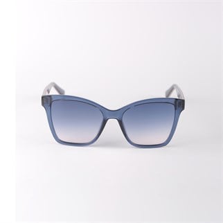 Calvin Klein Jeans CKJ 21627S 400 55 Kadın Çekik Lacivert Kemik Güneş Gözlüğü