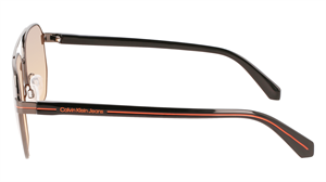 Calvin Klein Jeans CKJ 22204S 016 56 Erkek Geometrik Siyah Kombine Güneş Gözlüğü