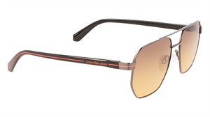 Calvin Klein Jeans CKJ 22204S 016 56 Erkek Geometrik Siyah Kombine Güneş Gözlüğü