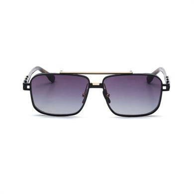 Cortigiani Crtg Spell II C1 59 Erkek Pilot Siyah Metal Güneş Gözlüğü