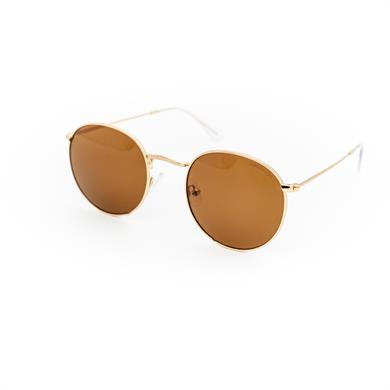 Despada DS 2246 C4 50 Unisex Gold Metal Yuvarlak Güneş Gözlüğü