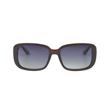 Despada Ds 2304 C4 56 Kadın Dikdörtgen Kahverengi Asetat Güneş Gözlüğü