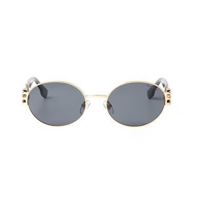 Despada Ds 2313 C1 56 Kadın Oval Gold Metal Güneş Gözlüğü