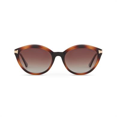 Despada DS 2339 C2 55 Kadın Oval Kırçıllı Kahverengi Kemik Güneş Gözlüğü