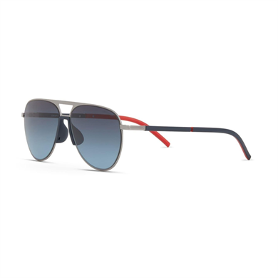 Despada DS 2422 C3 58 Erkek Polarize Pilot Gümüş Degrade Metal Güneş Gözlüğü