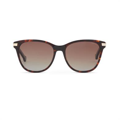 Despada DS 2441 C2 54 Kadın Oval Kırçıllı Kahverengi Kemik Güneş Gözlüğü